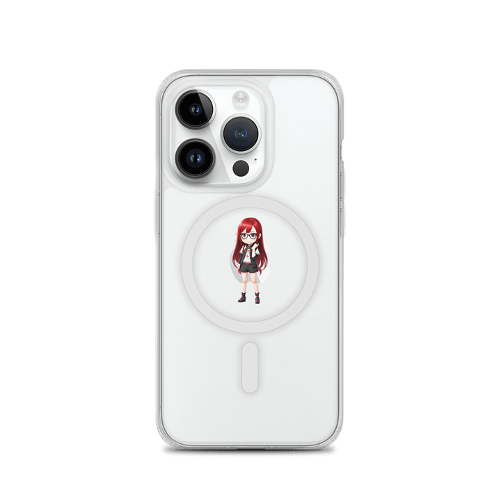 (RED CHIBI) K Clear Case for iPhone product image (2)