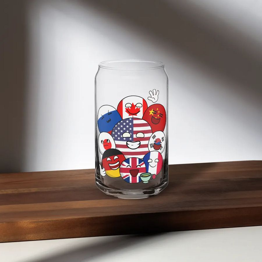 Countryball Can-Shaped Glass product image (35)