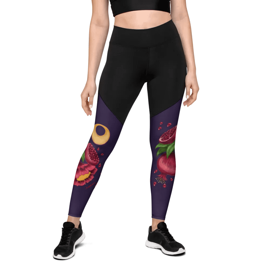 Pastel Poms Leggings product image (1)