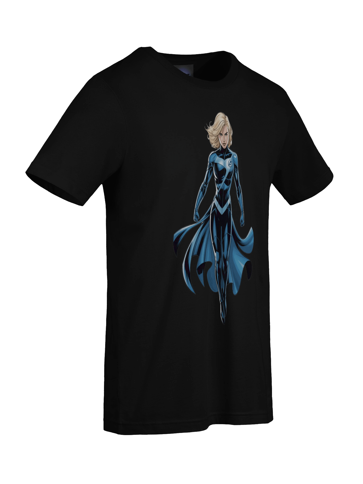 Invisible Woman Cloak Cascade Supersoft T-Shirt – Spectral Flow Sovereign product image (9)