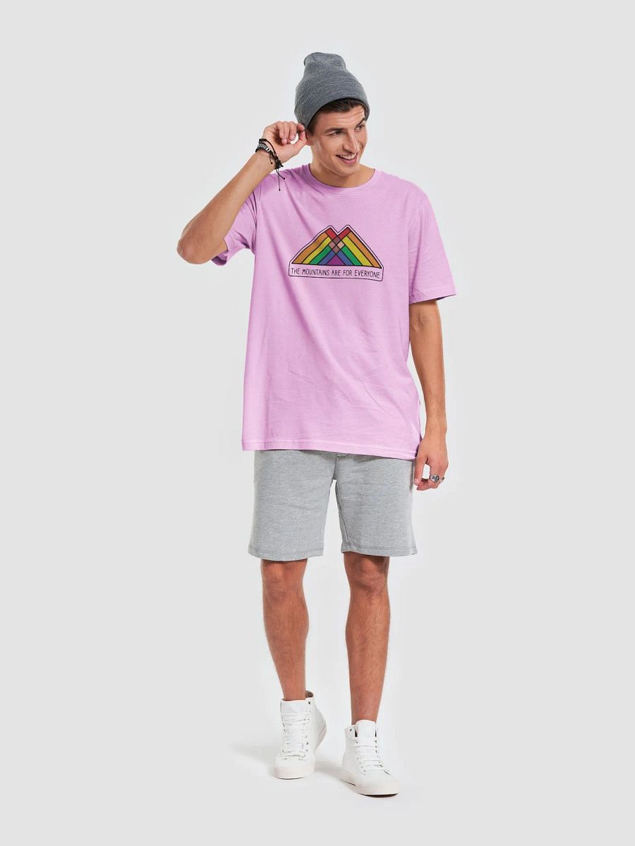Mountains are for EVERYONE! Comfort Fitted T-Shirt Alt National Parks Wear Resistance Rangers product image (54)