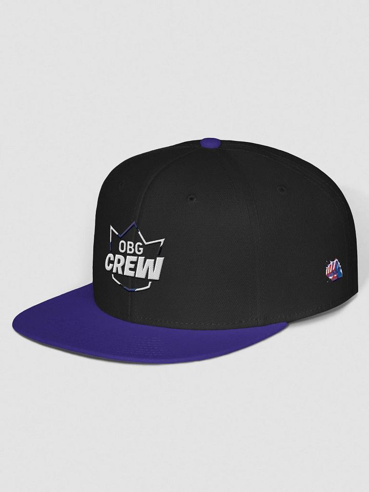 OBG Crew Snapback: Purple/Black product image (2)