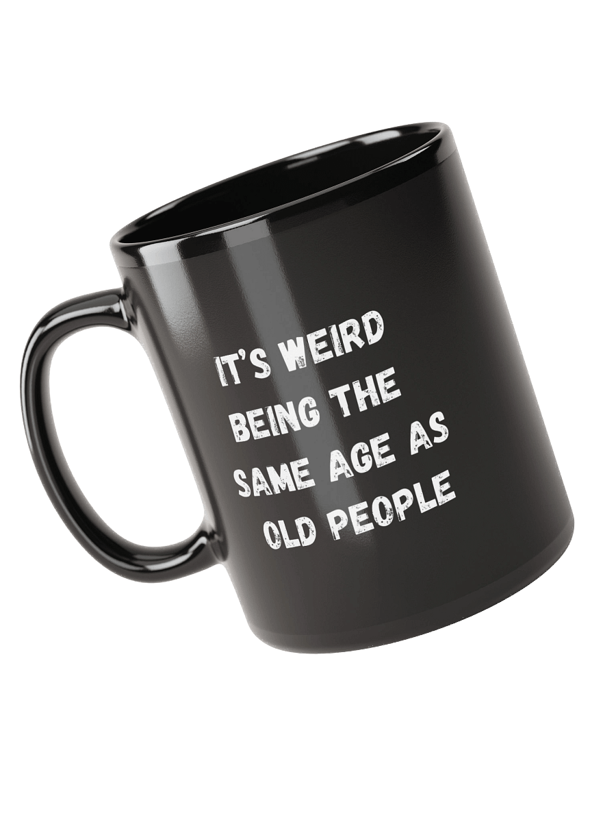 Black Weird Old People Mug product image (3)