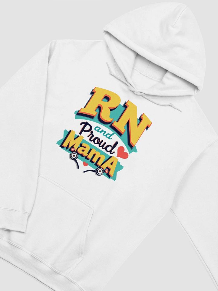 Proud RN mama Stylized Hoodie product image (2)
