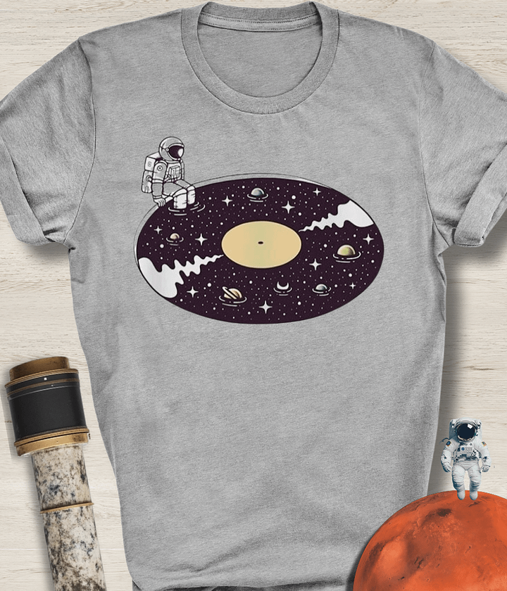 Space Playlist T-Shirt product image (1)