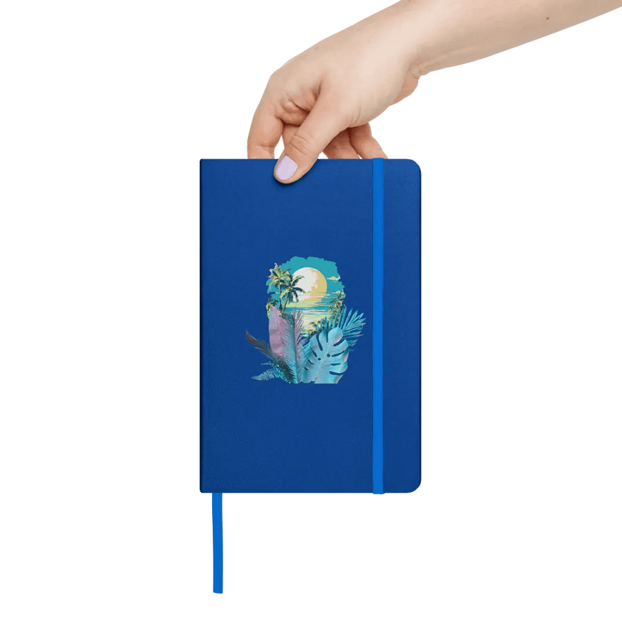 Tropical Sunset Hardcover Notebook for holiday planners journalling product image (7)