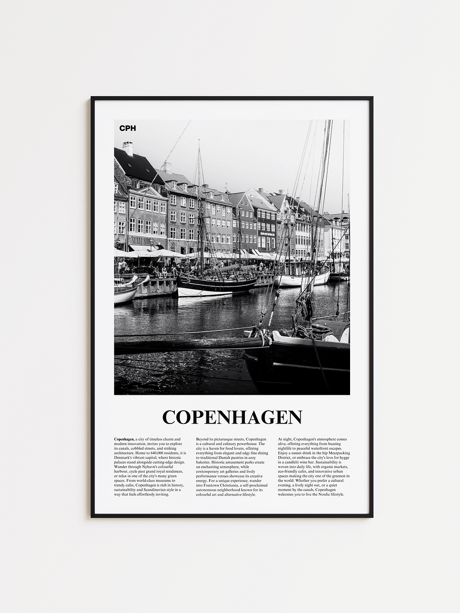 Copenhagen 03 Newspaper Poster product image (1)