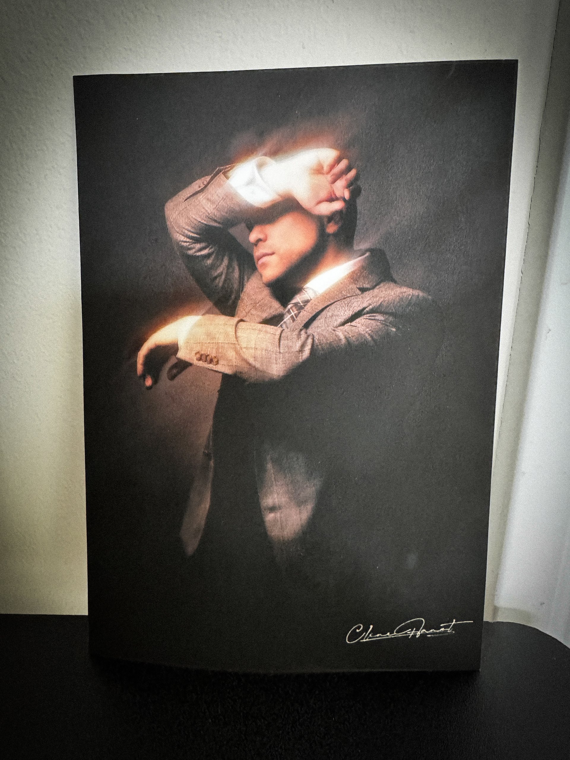 'Luminous Veil' Signature Poster product image (3)