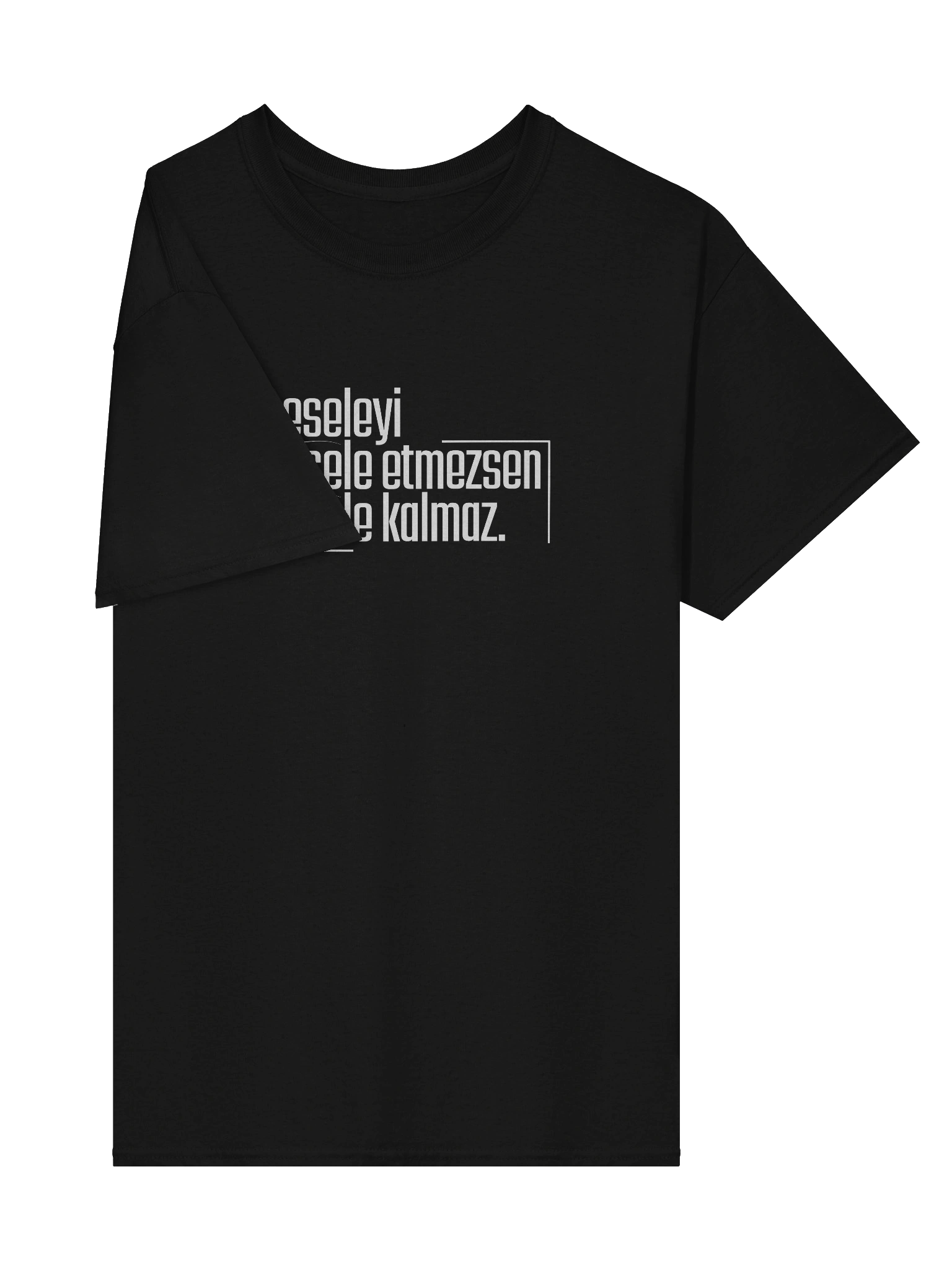 Algı ve Gerçeklik Arasında: Meseleyi Mesele Etmezsen Mesele Kalmaz Tasarımlı Gildan Heavyweight T-Shirt product image (4)