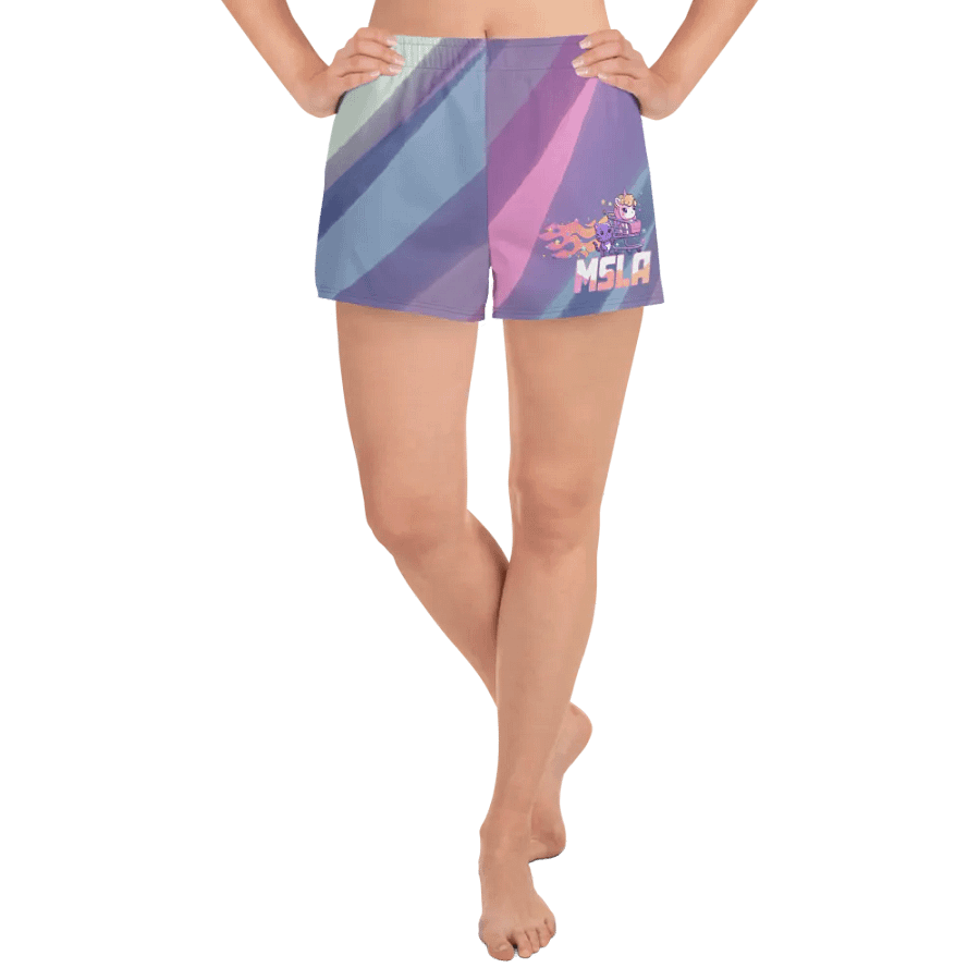 MSLA Sparkles Amigos - Women's Athletic Short Shorts product image (5)