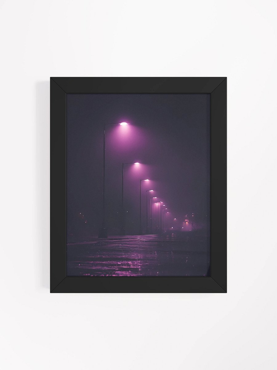 Purple Haze Pathway Framed Poster product image (5)