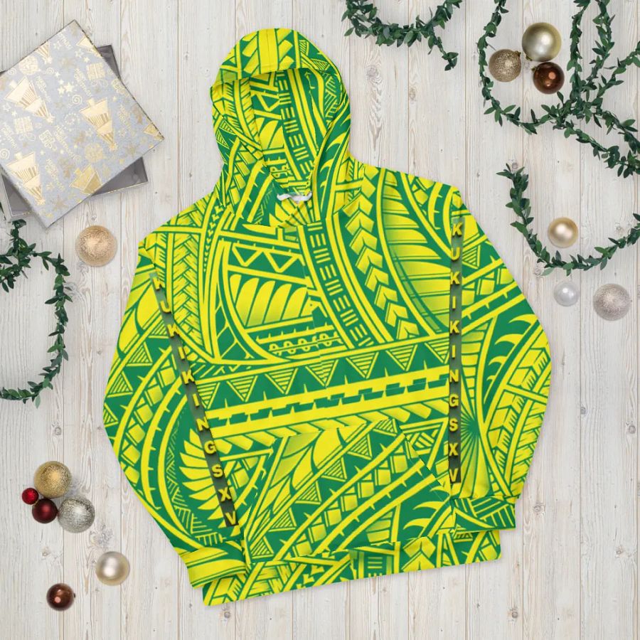 Vibrant Tribal Maze TATAU Unisex Hoodie product image (10)