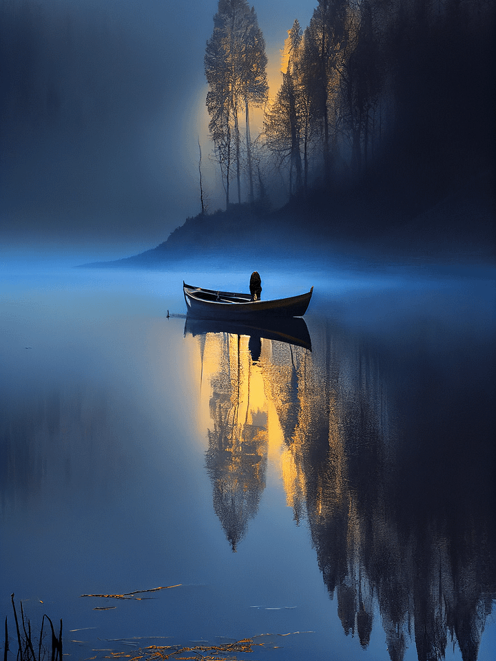 Misty Morning Glow Downloadable Poster product image (2)