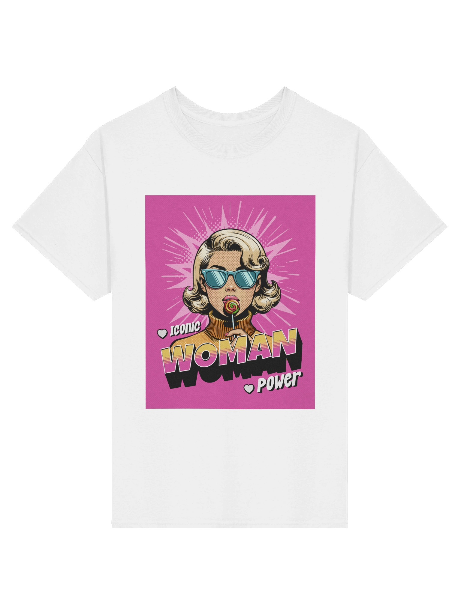 Woman Power - Vintage Comic Pop Art Tee product image (1)