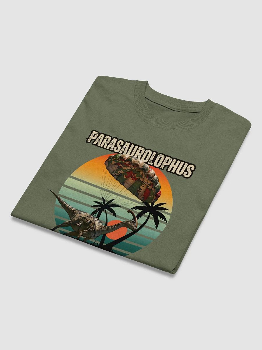 Parasaurolophus Trooper - Dinosaur Paratrooper Shirt product image (48)