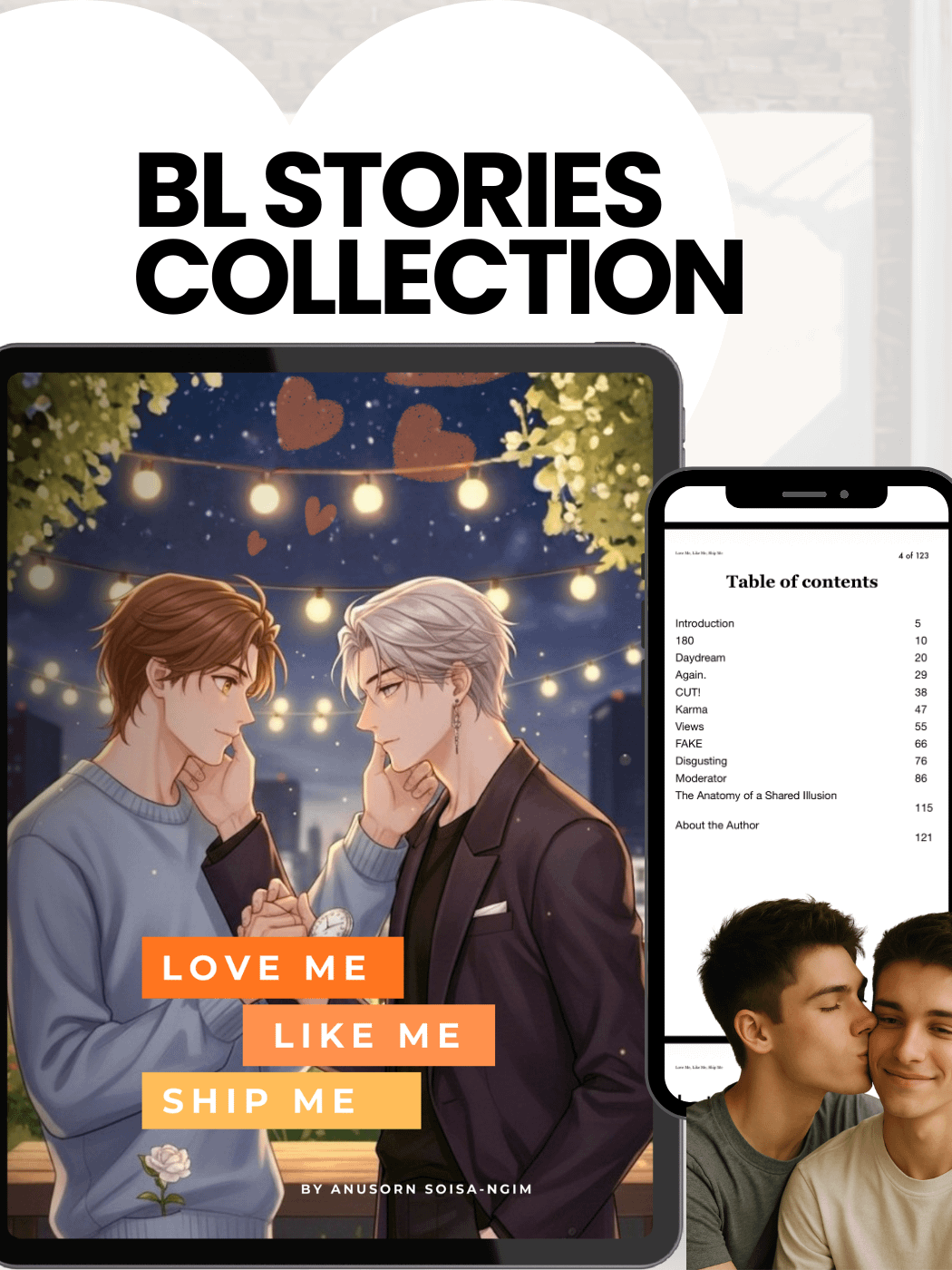Love Me, Ship me - Romantic BL Short Stories Ebook product image (1)