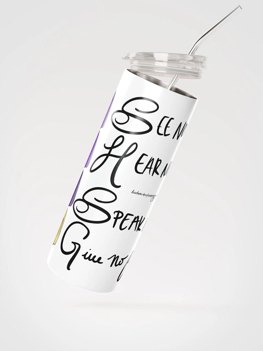 See No Evil Ghostie Tumbler product image (2)
