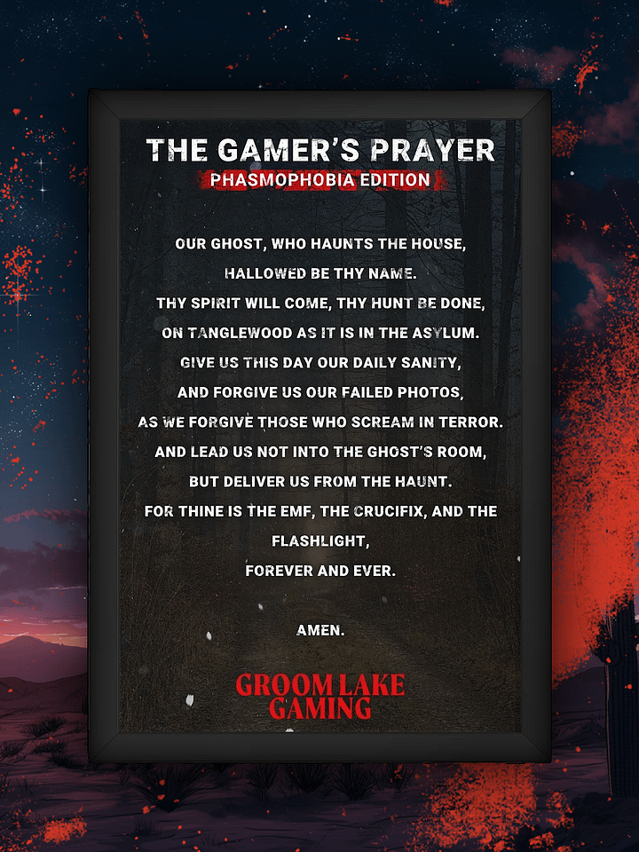 The Gamer's Prayer: Phas Edition product image (1)