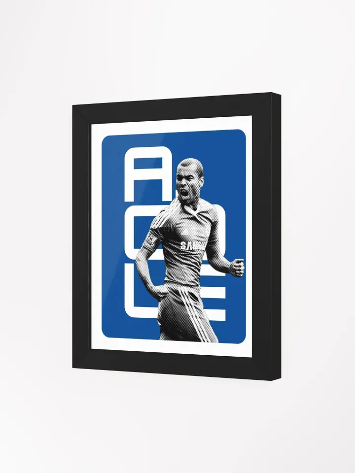 Ashley Cole BW Chelsea Name Art Framed Print product image (2)
