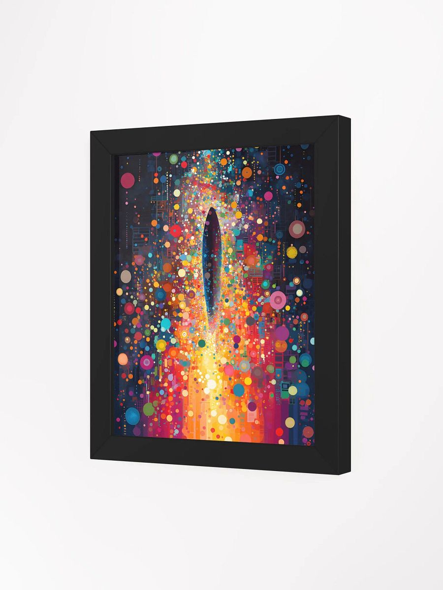 Framed wall art, title 'Gush' product image (16)