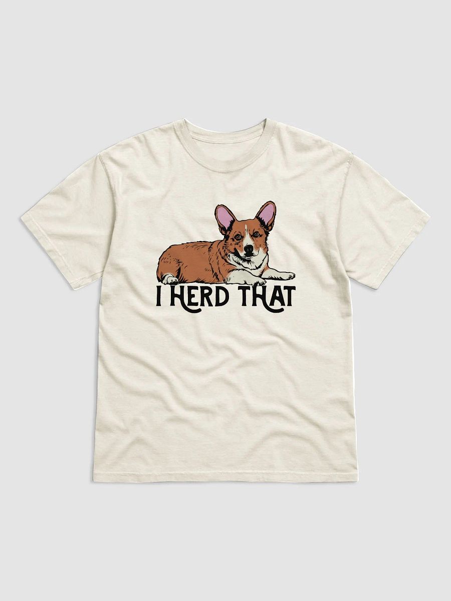 I Herd That Welsh Corgi (Red) | Funny T-Shirt for Corgi Paw-rents product image (23)