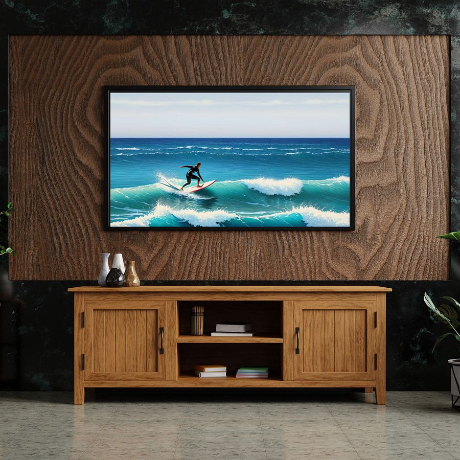 Surf's Up TV Frame Art product image (4)