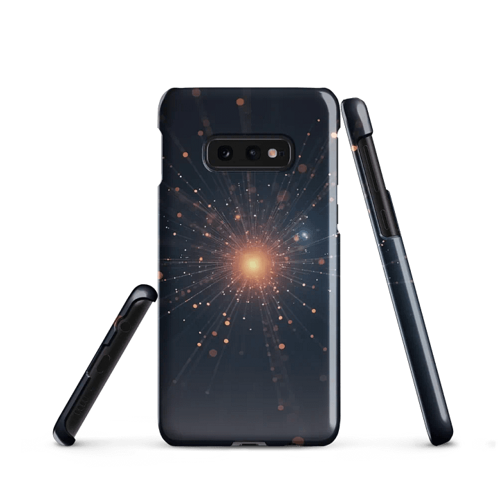 Snap Case for Samsung – Cosmic Light Outburst product image (3)