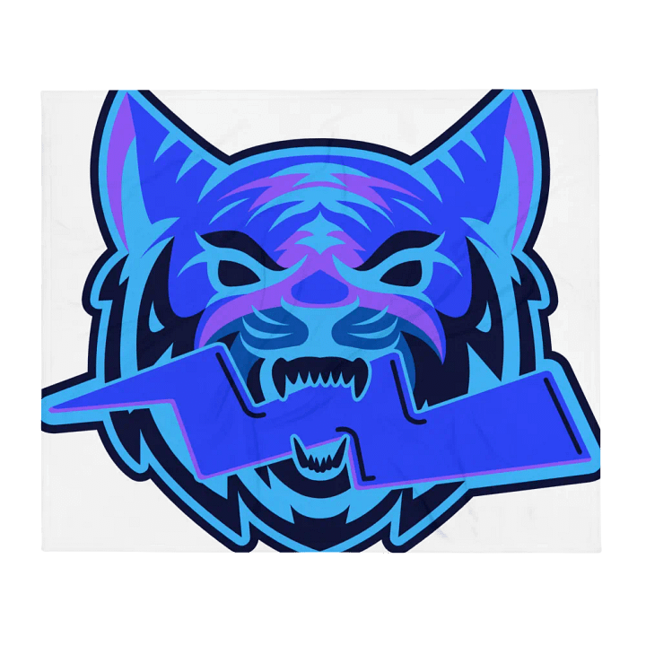 Blue Thunder Throw Blanket product image (1)