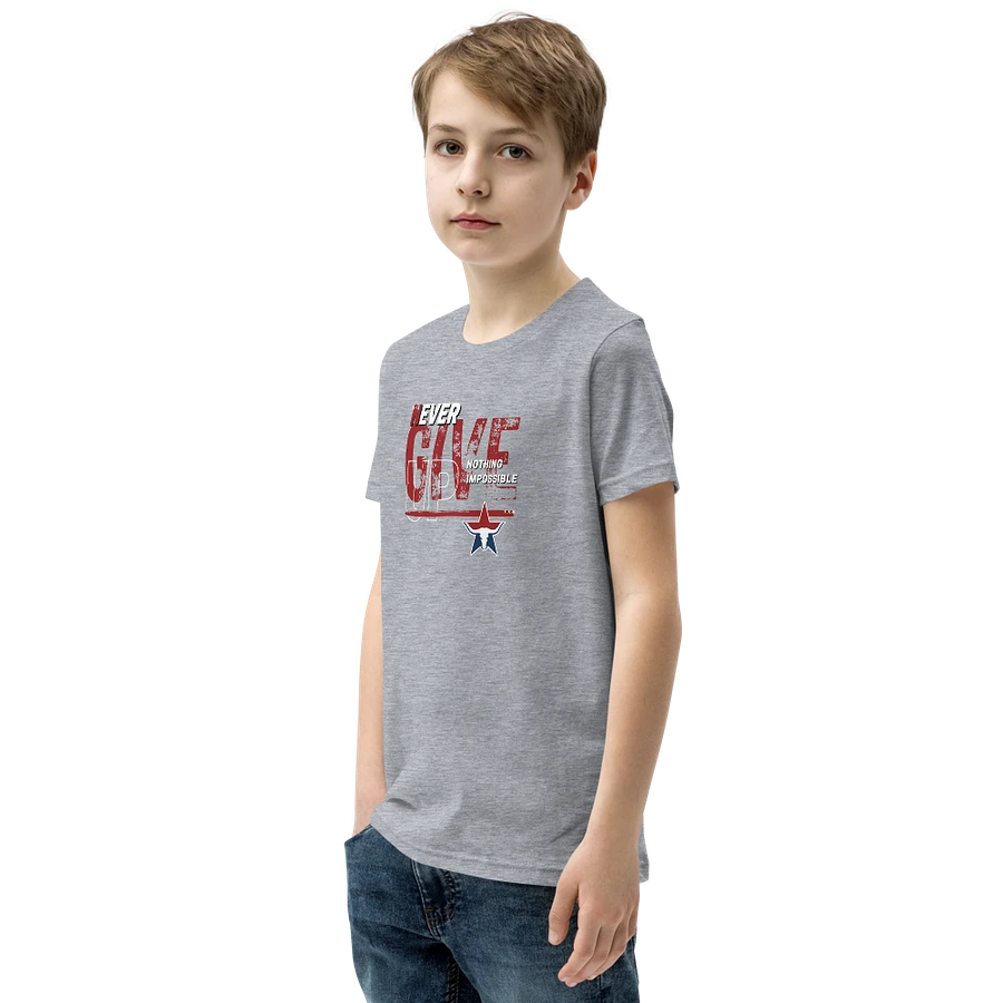 Austin Wranglers Kids Never Give Up Tee product image (11)