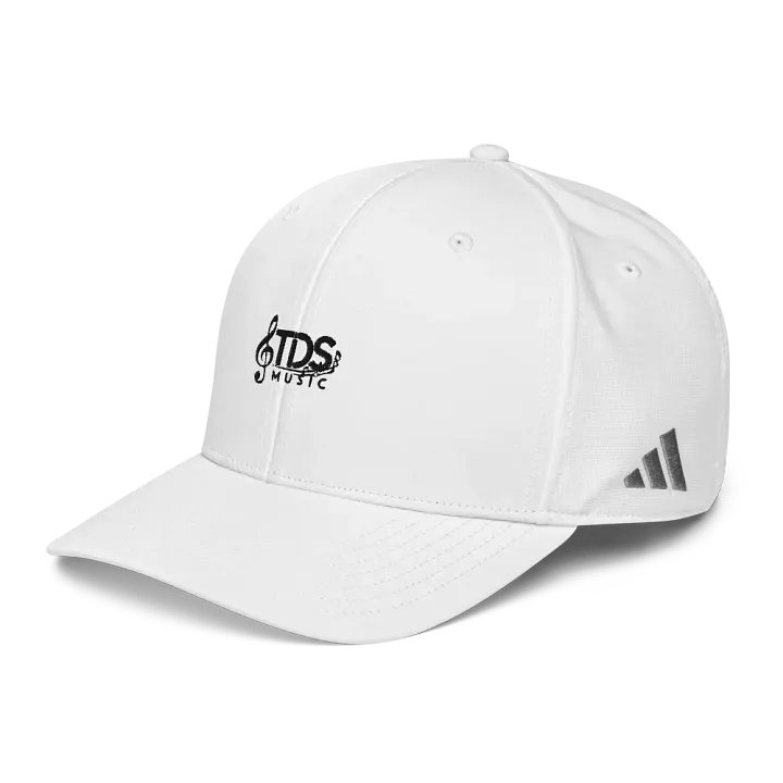 Adidas Performance Cap with TDS Music Logo - Snapback Hat in White, Black, Navy, Grey, Red product image (5)