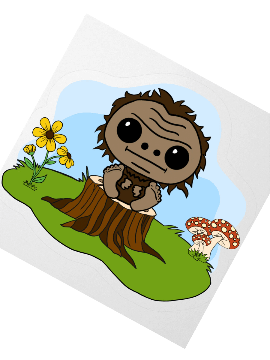 Greg The Squatch Cryptikids Merch Sticker product image (6)