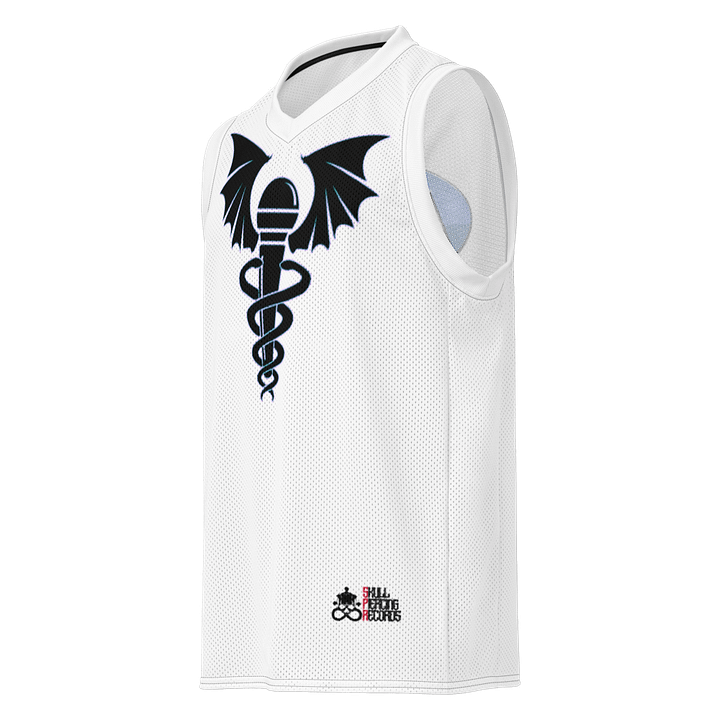 ANIMAL RX Basketball Jersey (White) product image (1)