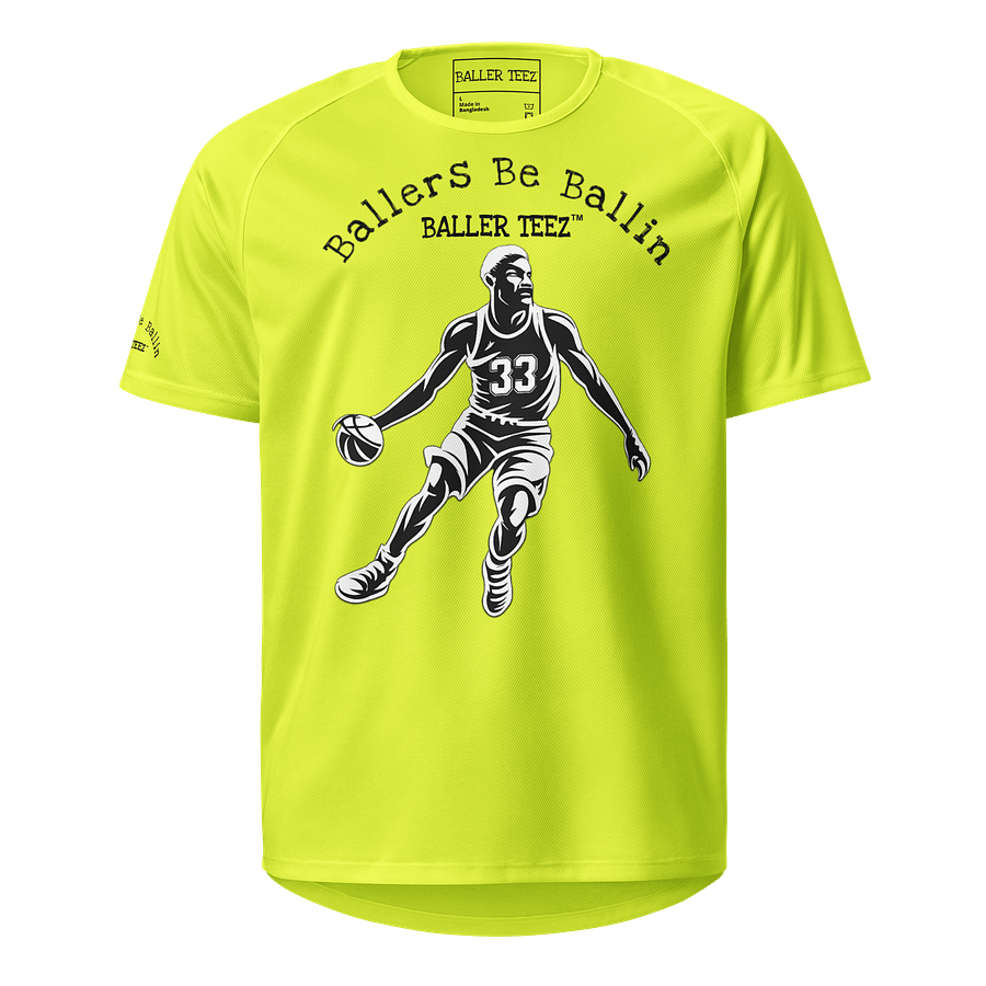 Baller Teez White & Neon Sports Jersey product image (1)