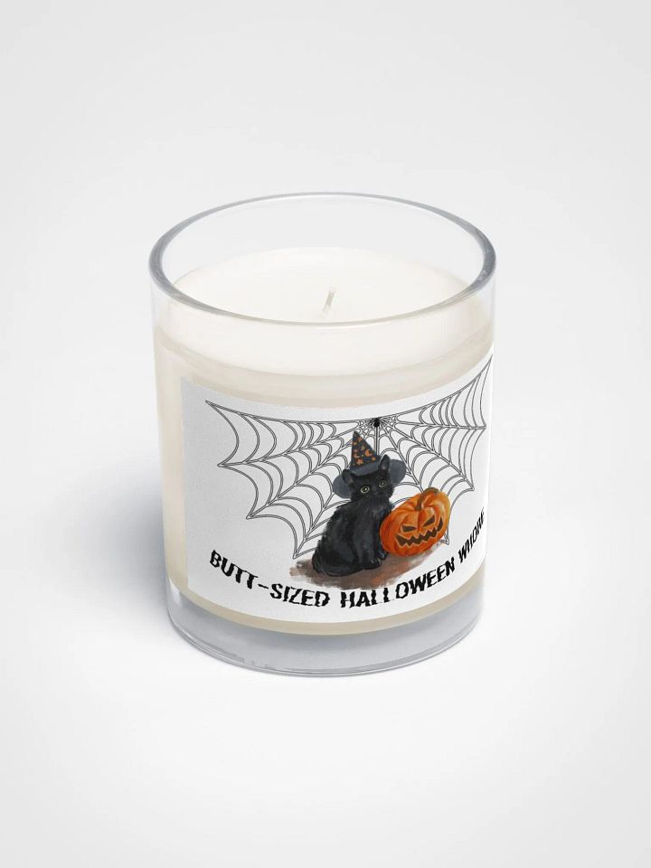 Witchy Whiskers And Pumkin Spice Soy Candle product image (2)