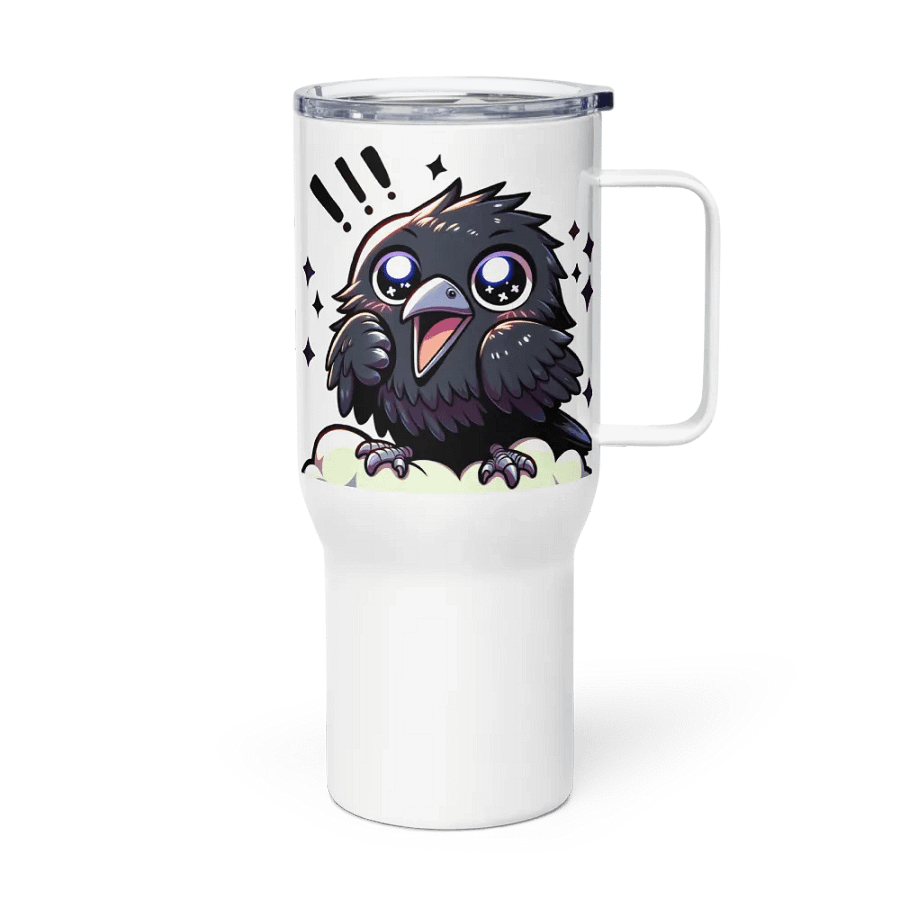 Travel Mug mit Henkel - Rabe product image (2)