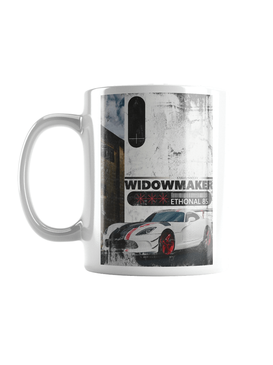 Widowmaker E85 Worn | White Glossy Mug product image (17)