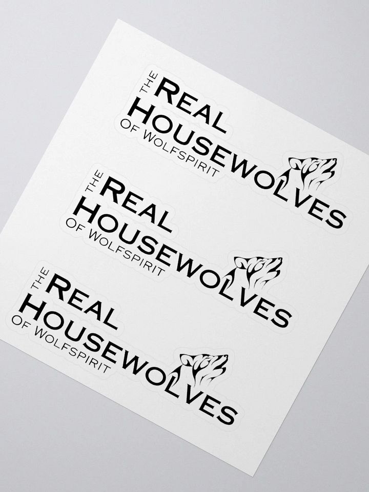 Wolfspirit Real Wolves Stickers product image (5)