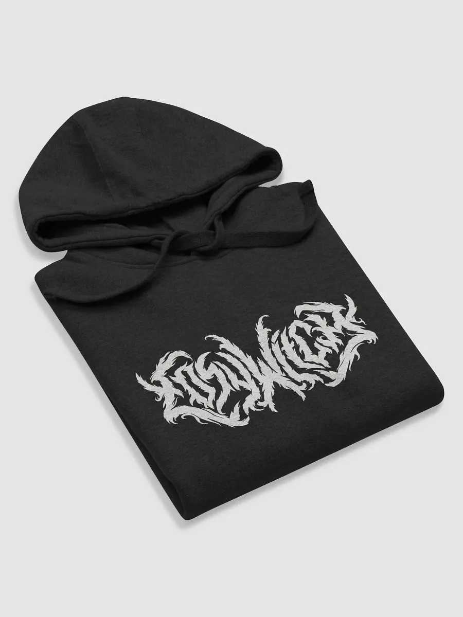 Cosy Black Metal Pullover Hoodie product image (5)