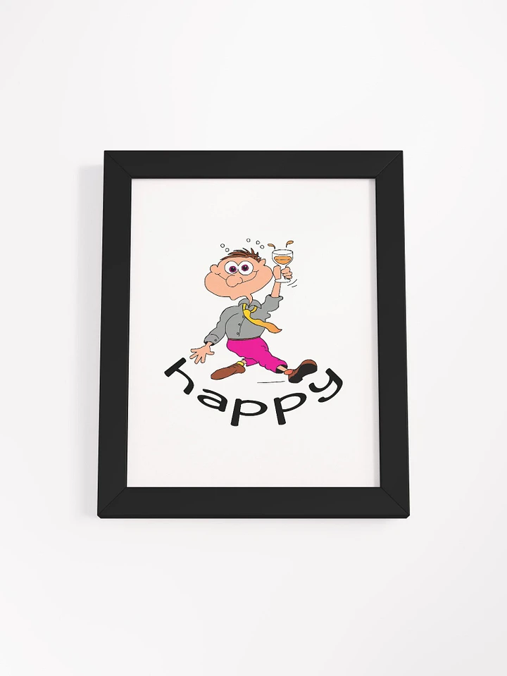 Cheers to Joy Framed Cartoon Print product image (9)