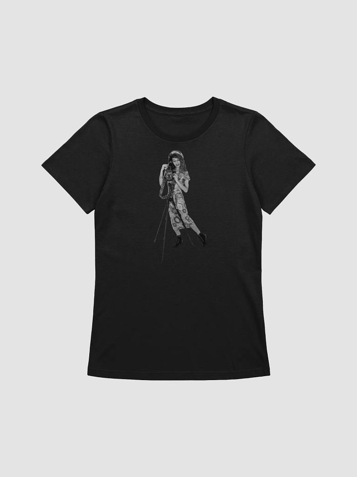 Botanical Camera Women's Relaxed Fit Shirt (White Logo) product image (1)