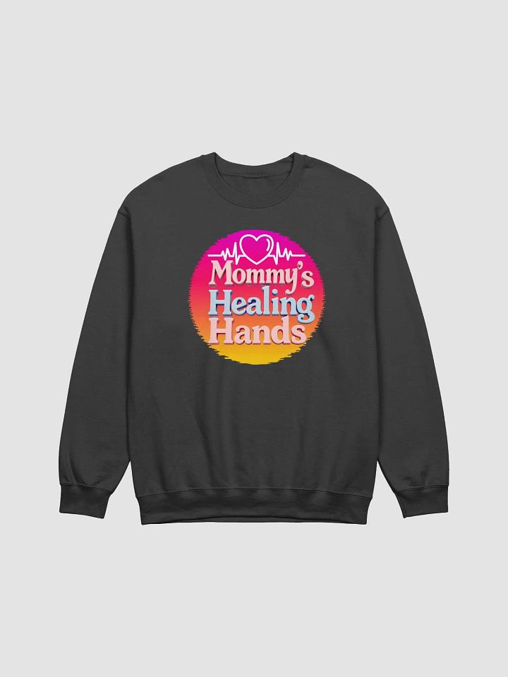 Mommy’s Healing Hands Gradient Crewneck Sweatshirt product image (6)