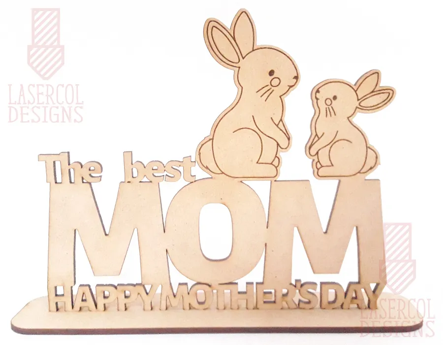 Mother's Day Gift Plaque (Three Sizes) Set 4 - Laser Cut Files product image (9)