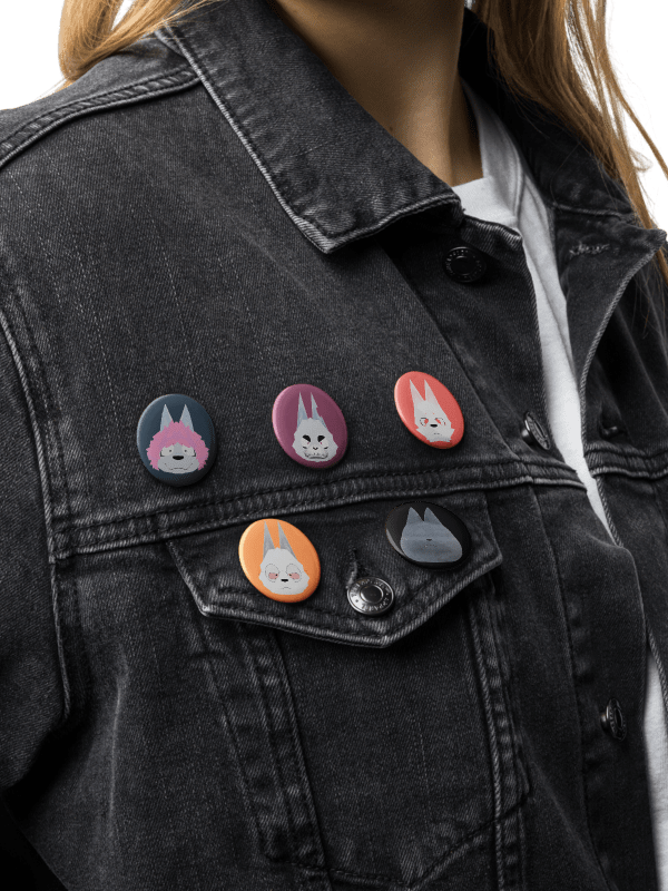 FACES | Face Pin Set 1 product image (3)