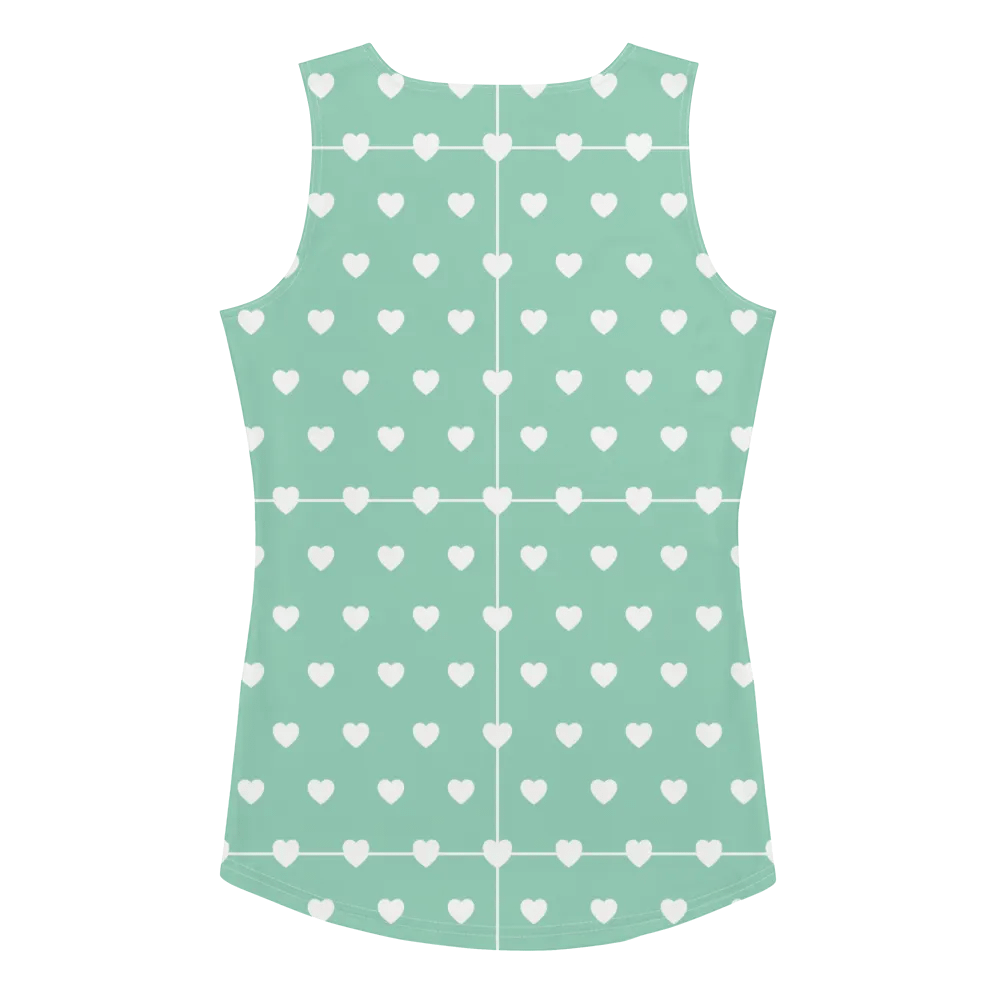 Pastel Heart Seamless Pattern Women's Tank Top product image (2)