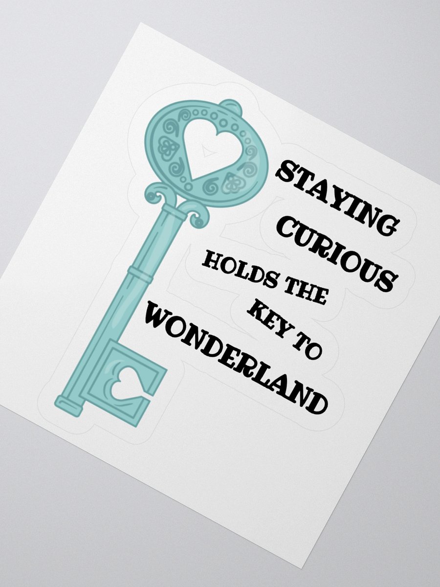 Stay Curious Kiss Cut Sticker product image (2)