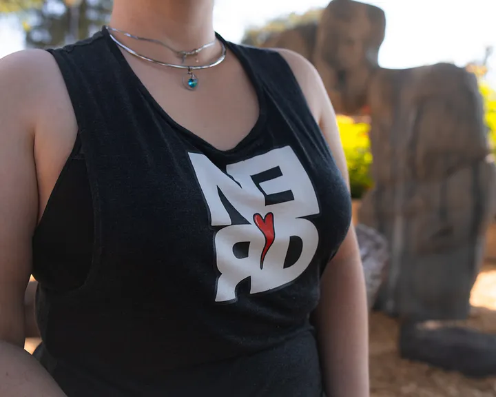 Nerd Heart Women's Tank Top product image (2)