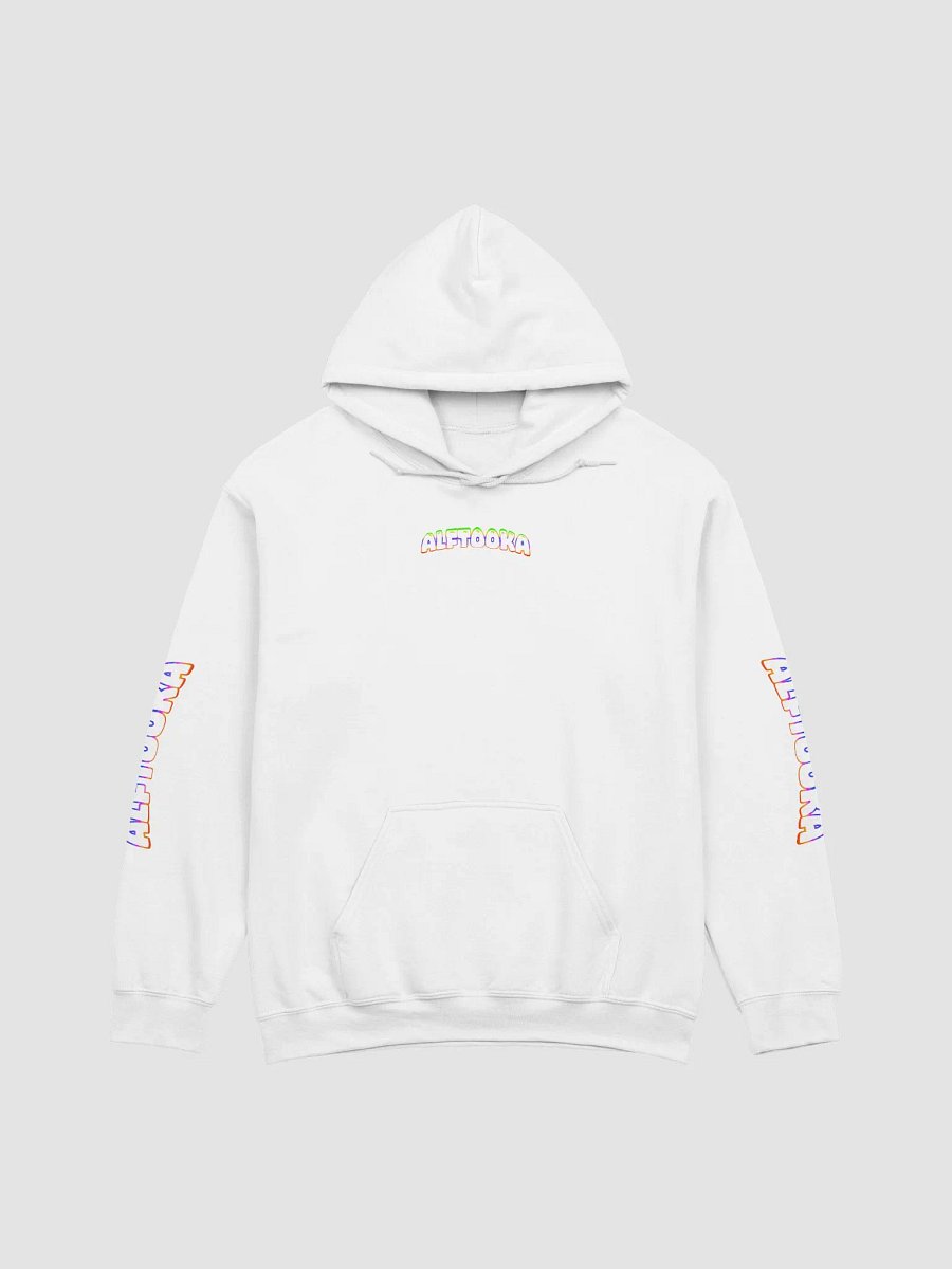Rainbow Text Hoodie (Printed) product image (1)