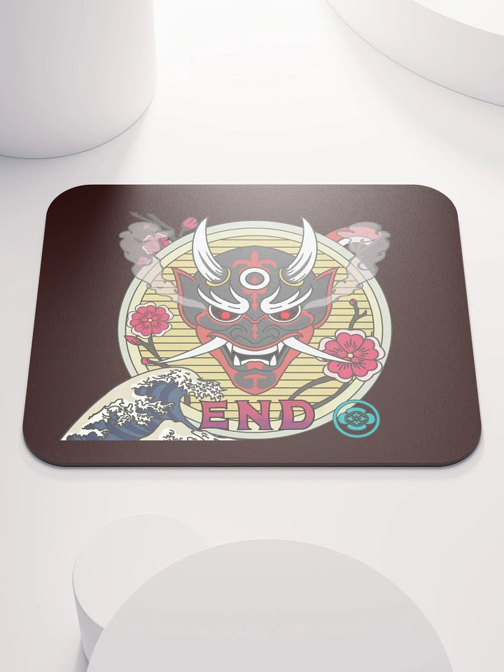 Demon Mask Zen Mouse Pad product image (1)