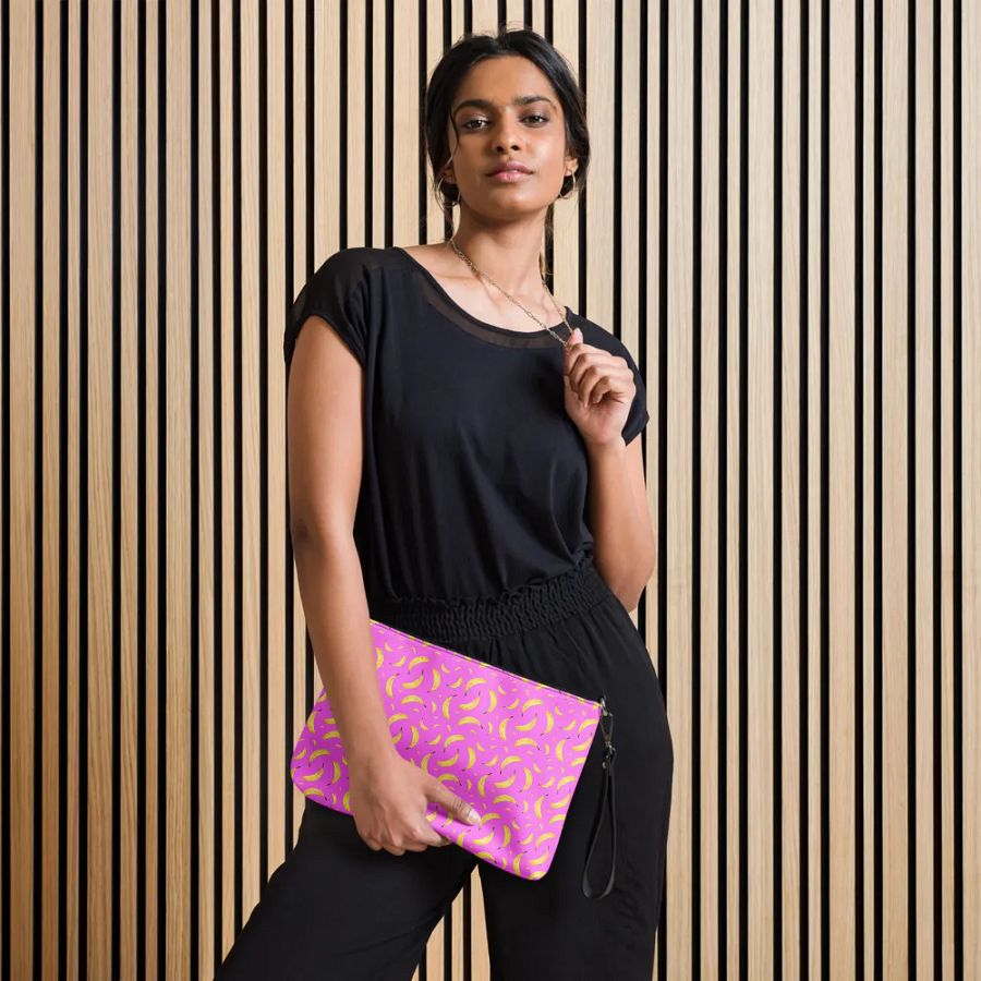 Banana pattern crossbody bag product image (11)
