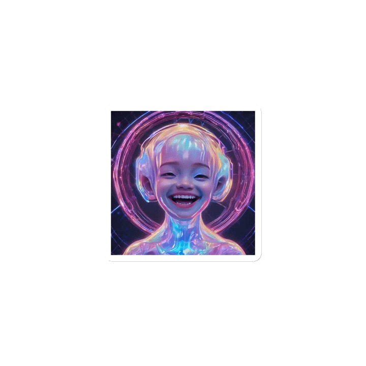 Happy as a Hologram Magnet product image (1)